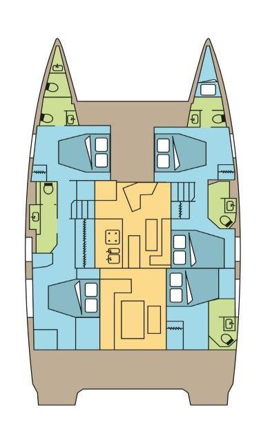 Fountaine Pajot Aura 51 SMART ELECTRIC - 5 cab. - LILY , picture 2