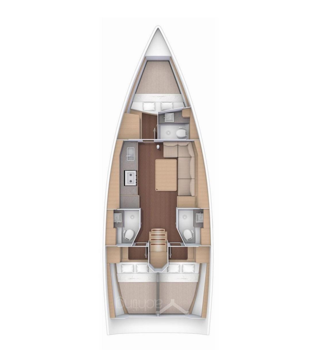 Dufour 390, picture 2