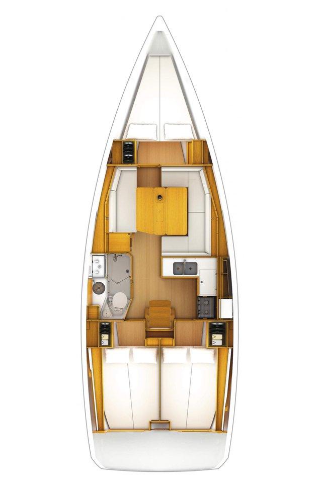 Sun Odyssey 389, picture 2