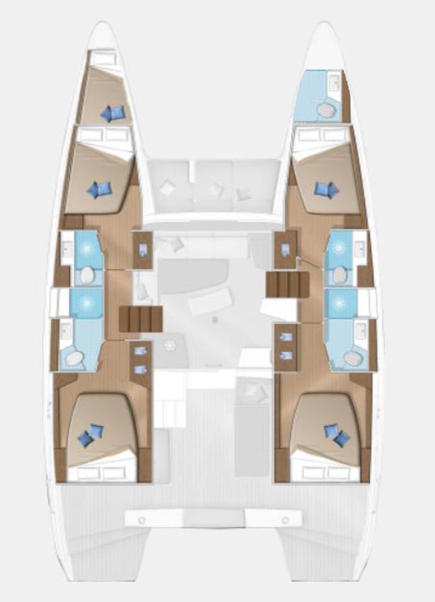 Lagoon 42 - 4 + 1 cab. - Easy to love, picture 2