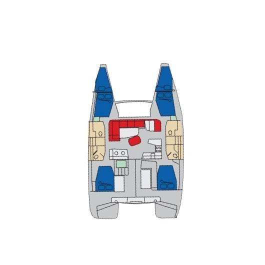 Lagoon 42 - 4 cab., picture 2