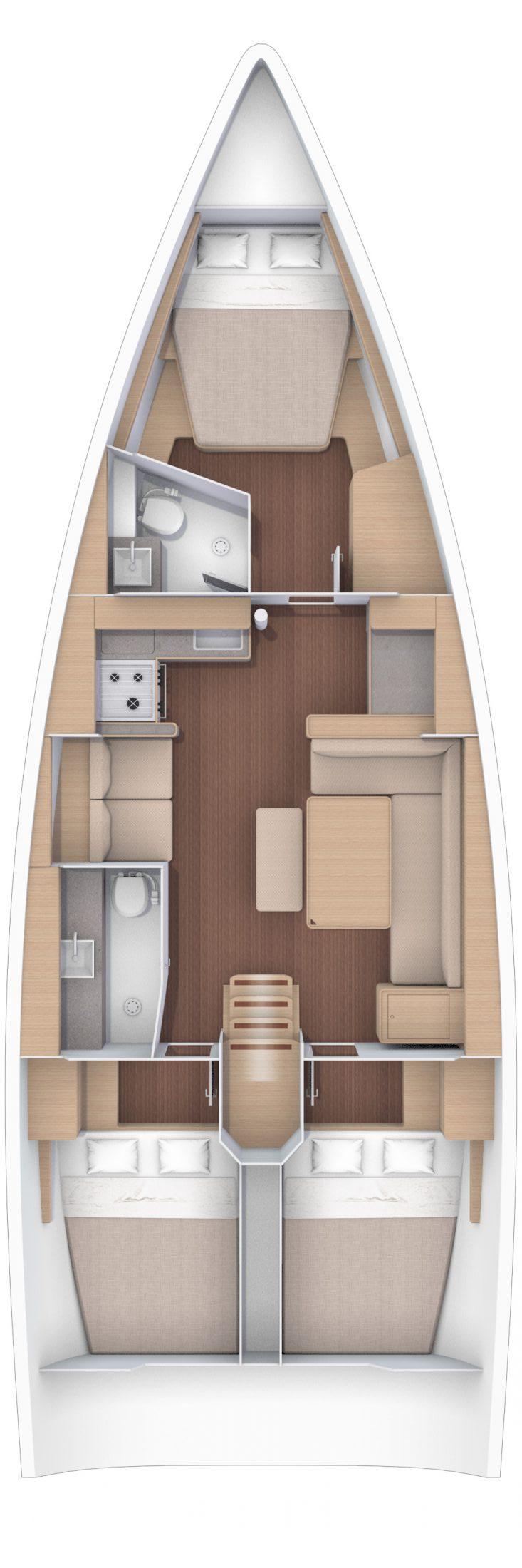 Dufour 430, picture 2