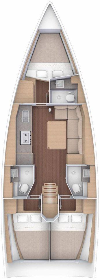 Dufour 390 GL, picture 2