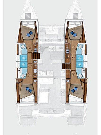 Lagoon 46 - 4 + 2 cab., picture 2