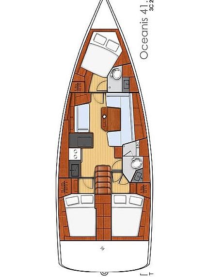 Oceanis 41.1, picture 2