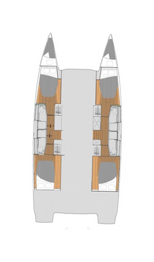 Fountaine Pajot Elba 45 - 4 + 1 cab., picture 2
