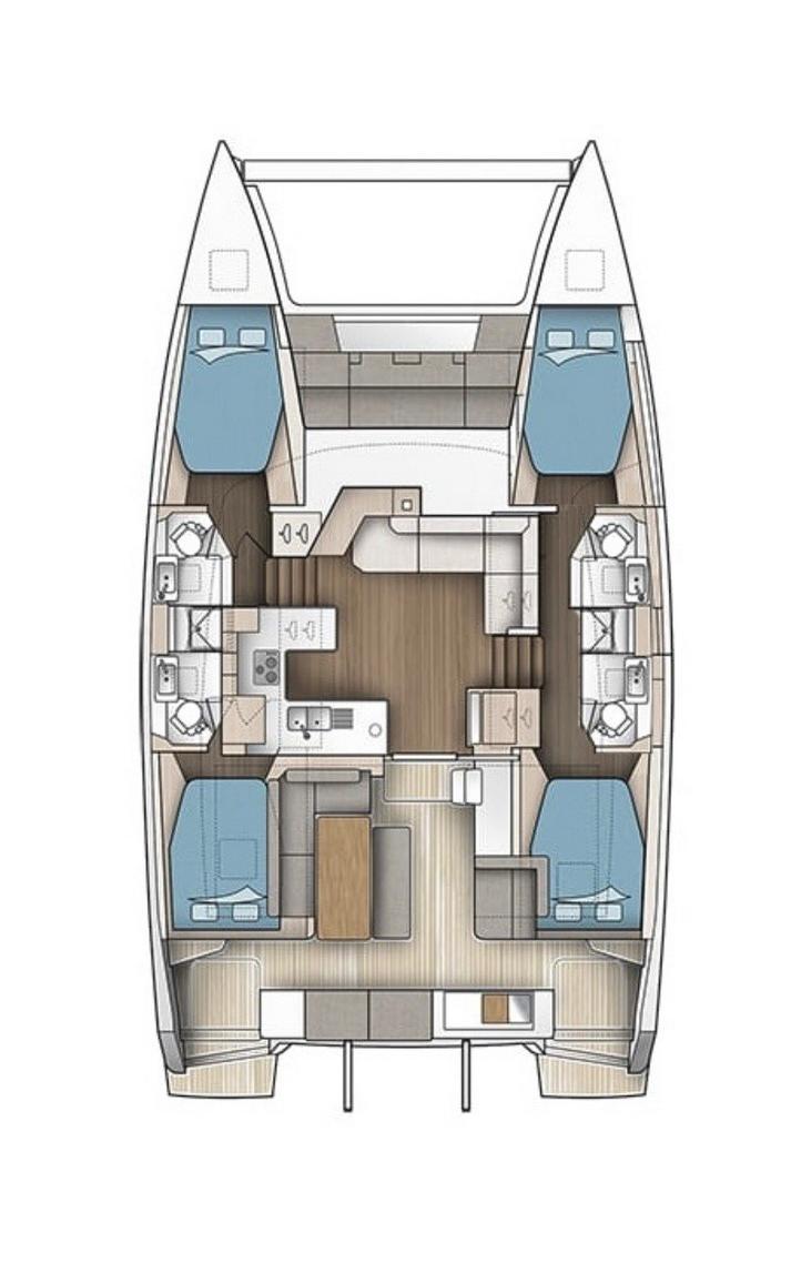 Fountaine Pajot Astrea 42, picture 2