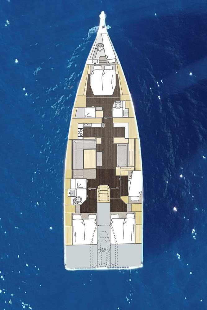 Bavaria C57 Style - 4 + 1 cab., picture 2