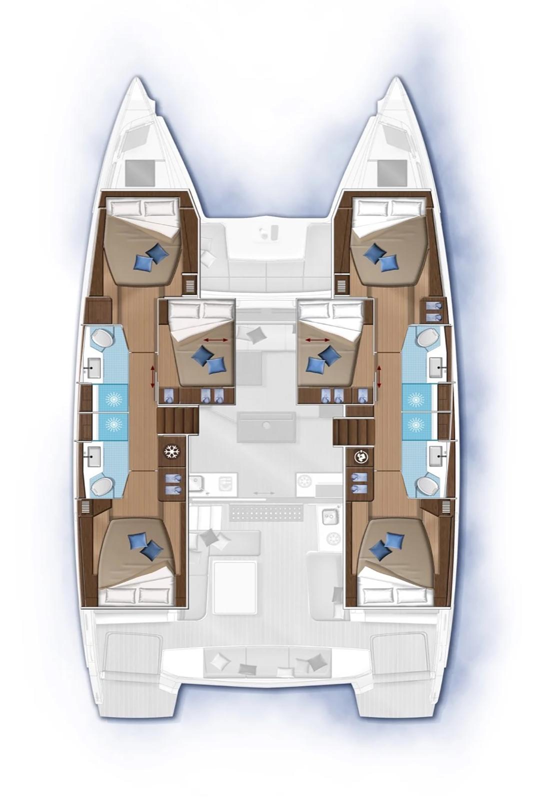 Lagoon 50 - 6 + 2 cab., picture 2