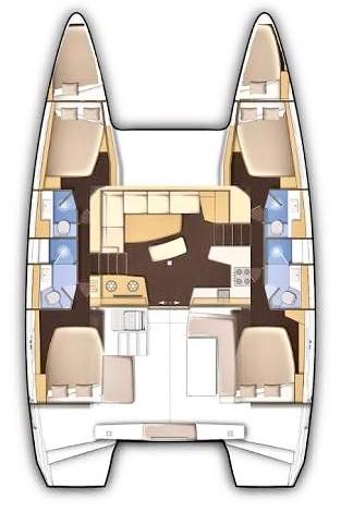 Lagoon 42 - 4 + 2 cab., picture 2