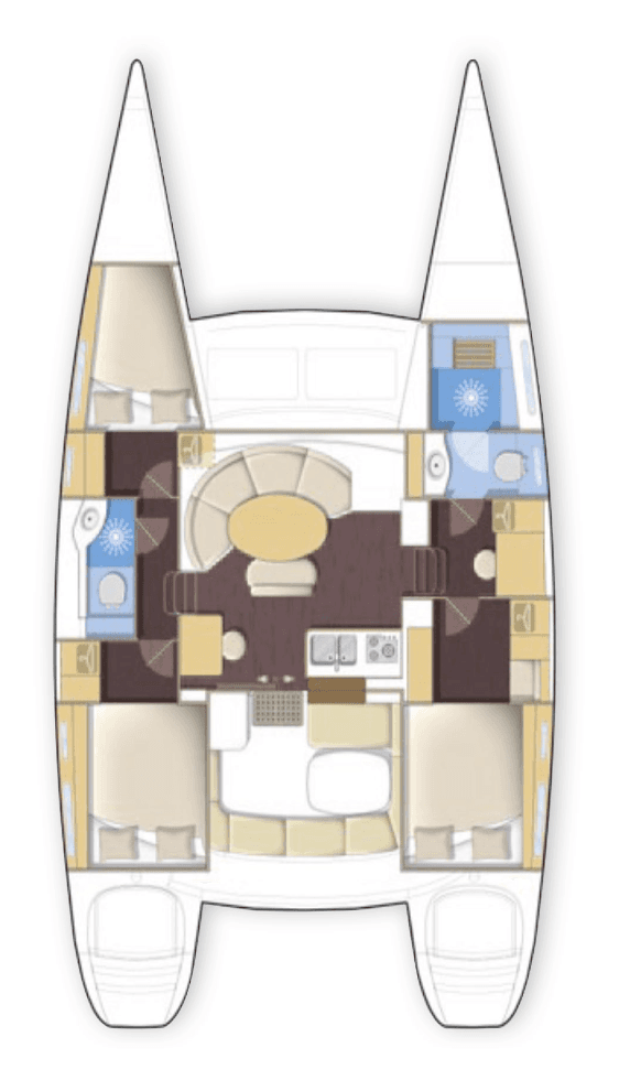 Lagoon 380 - 3 + 2 cab. - Magikal, picture 2