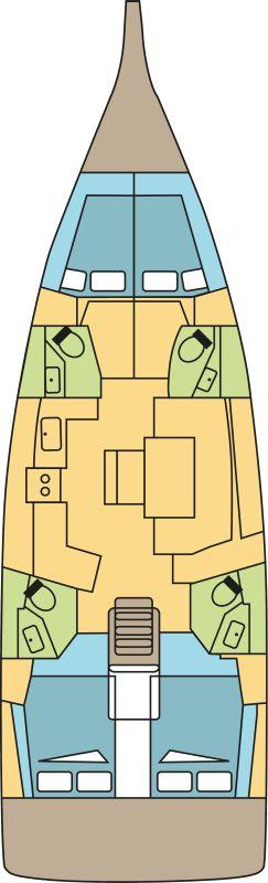 Oceanis 46.1 - 4 cab., picture 2