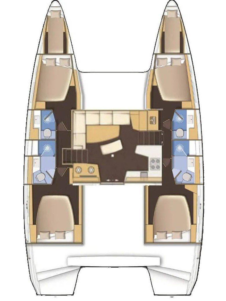 Lagoon 42 - 4 + 2 cab., picture 2