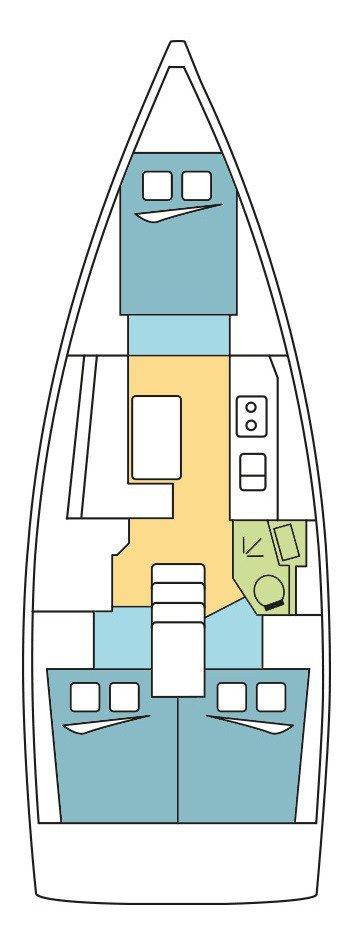 Oceanis 38.1 - Delfino, picture 2