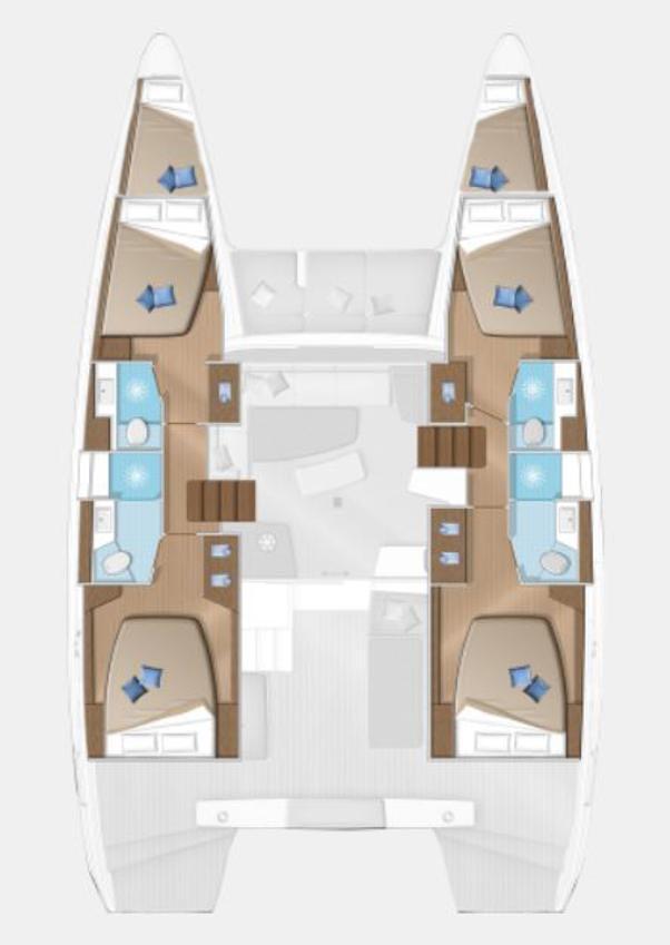 Lagoon 42 - 4 + 2 cab., picture 2