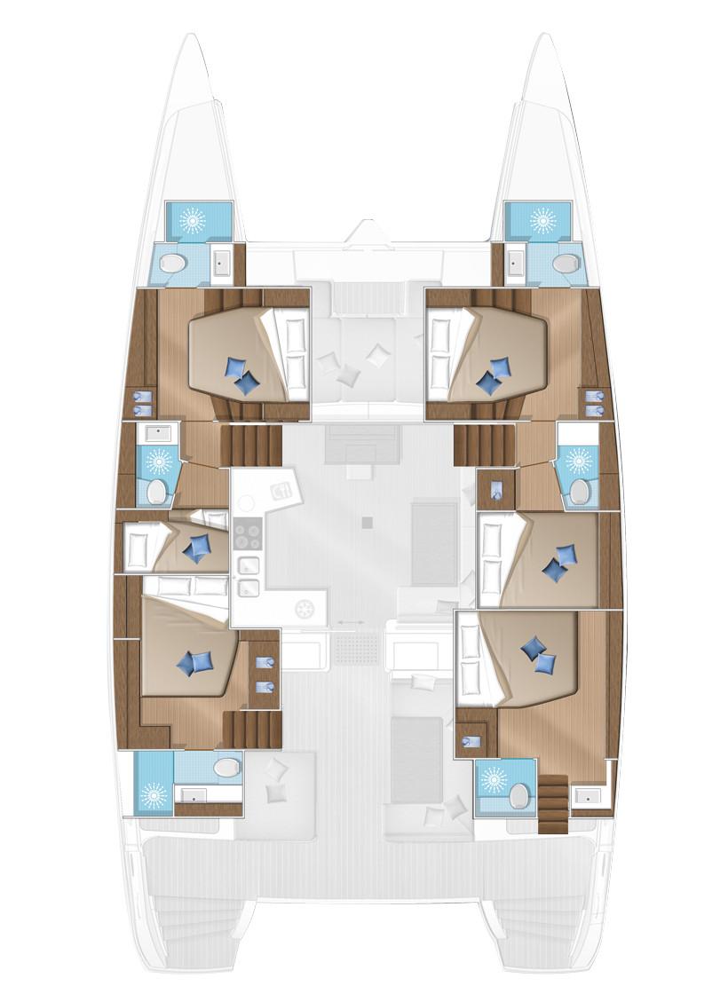 Lagoon 52 - 6 cab. - Takamaka, picture 2