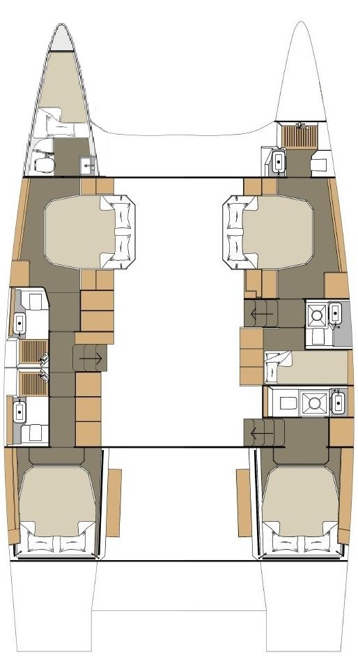 Dufour 48 Catamaran - 5 + 1 cab., picture 2