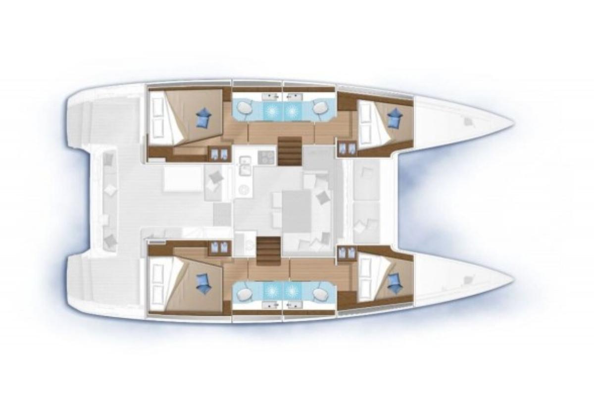 Lagoon 40 - 4 + 2 cab, picture 2