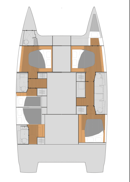 Fountaine Pajot Tanna 47 - 5 cab., picture 2
