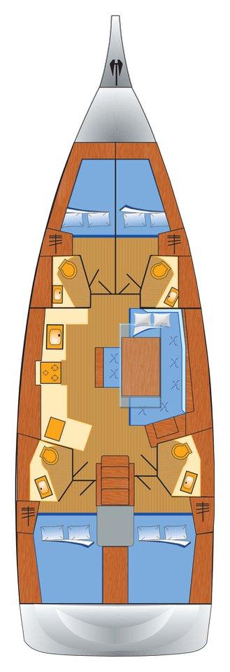 Oceanis 46.1 - 4 cab., picture 2