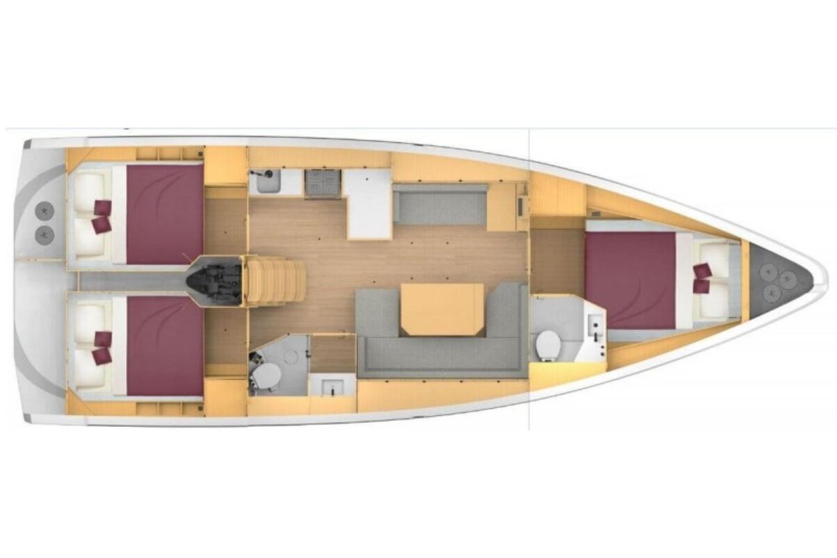 Bavaria C42, picture 2