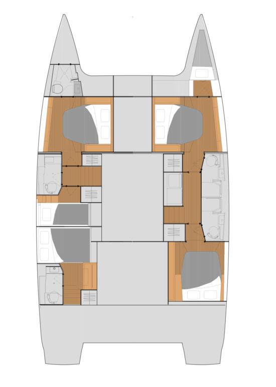 Fountaine Pajot Tanna 47 - 5 cab., picture 2