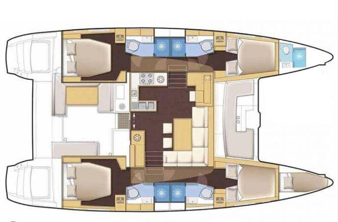 Lagoon 46 - 4 + 1 cab., picture 2