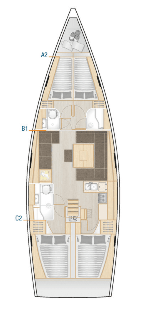 Hanse 458, picture 2