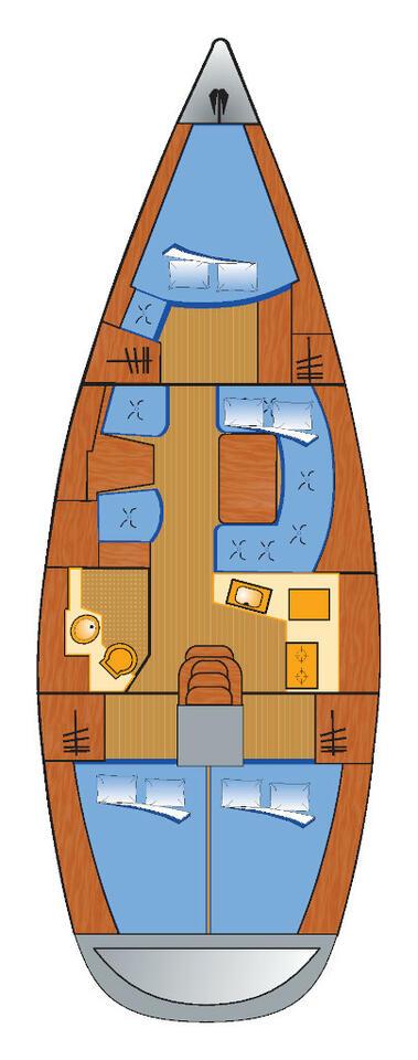 Sun Odyssey 40 - Moulin Rouge, picture 2