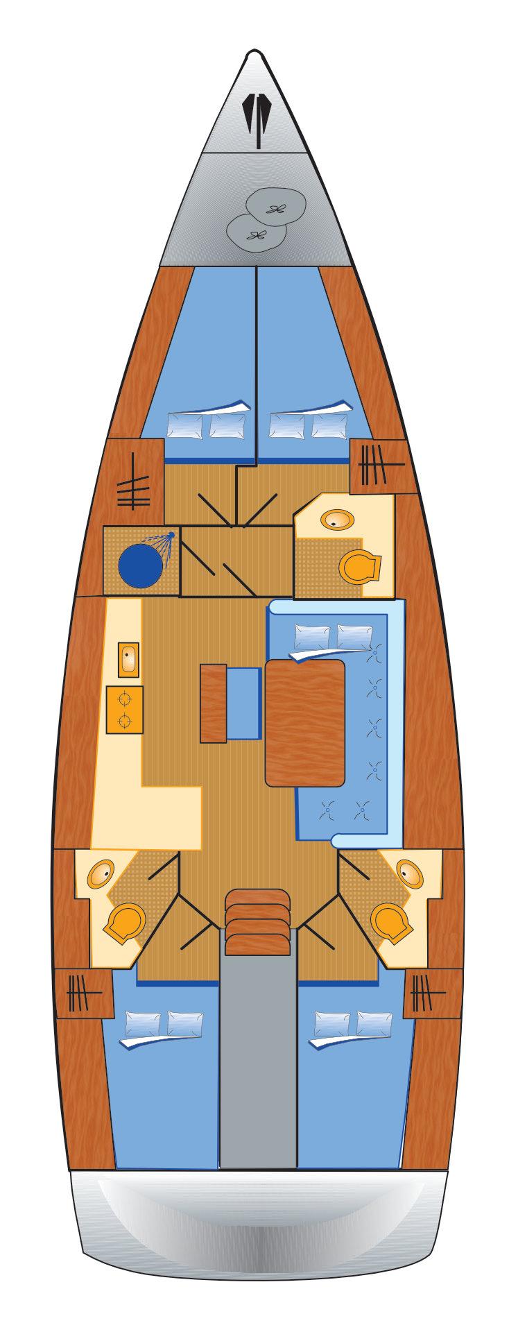Bavaria Cruiser 46 - 4 cab., picture 2
