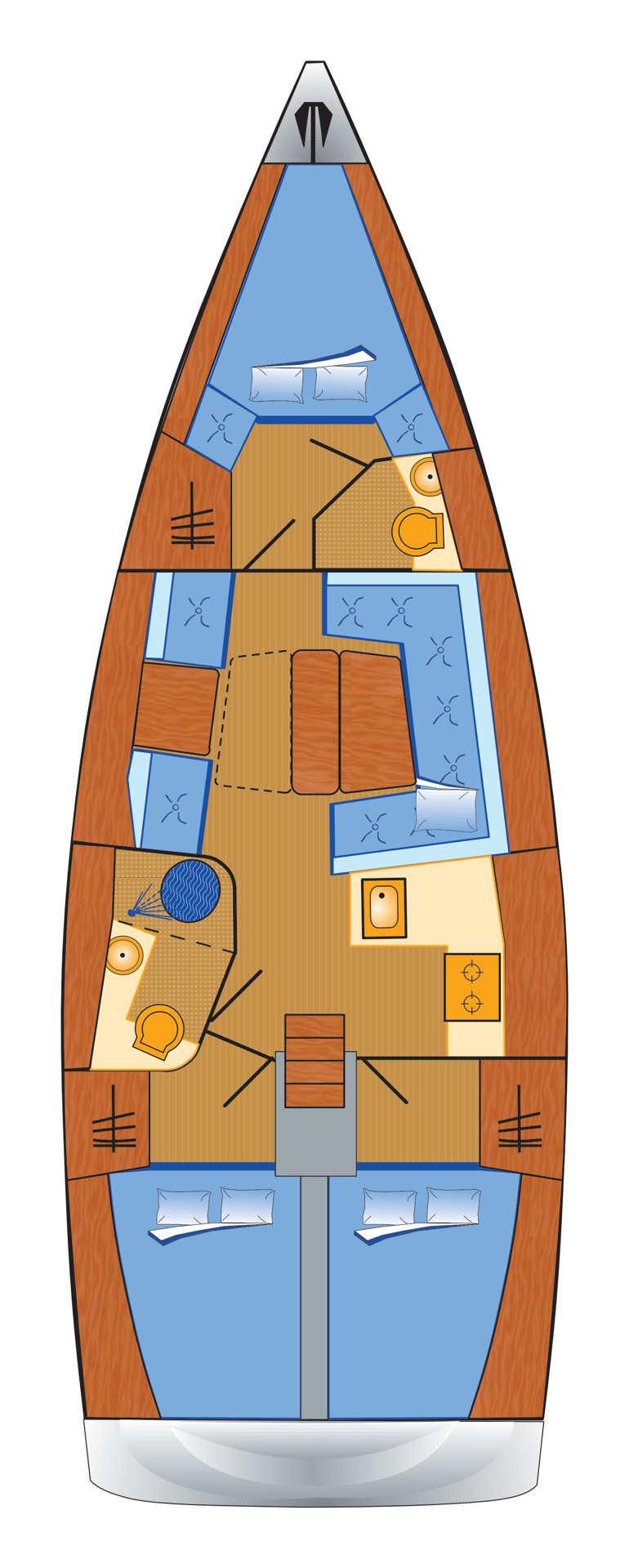 Hanse 415, picture 2