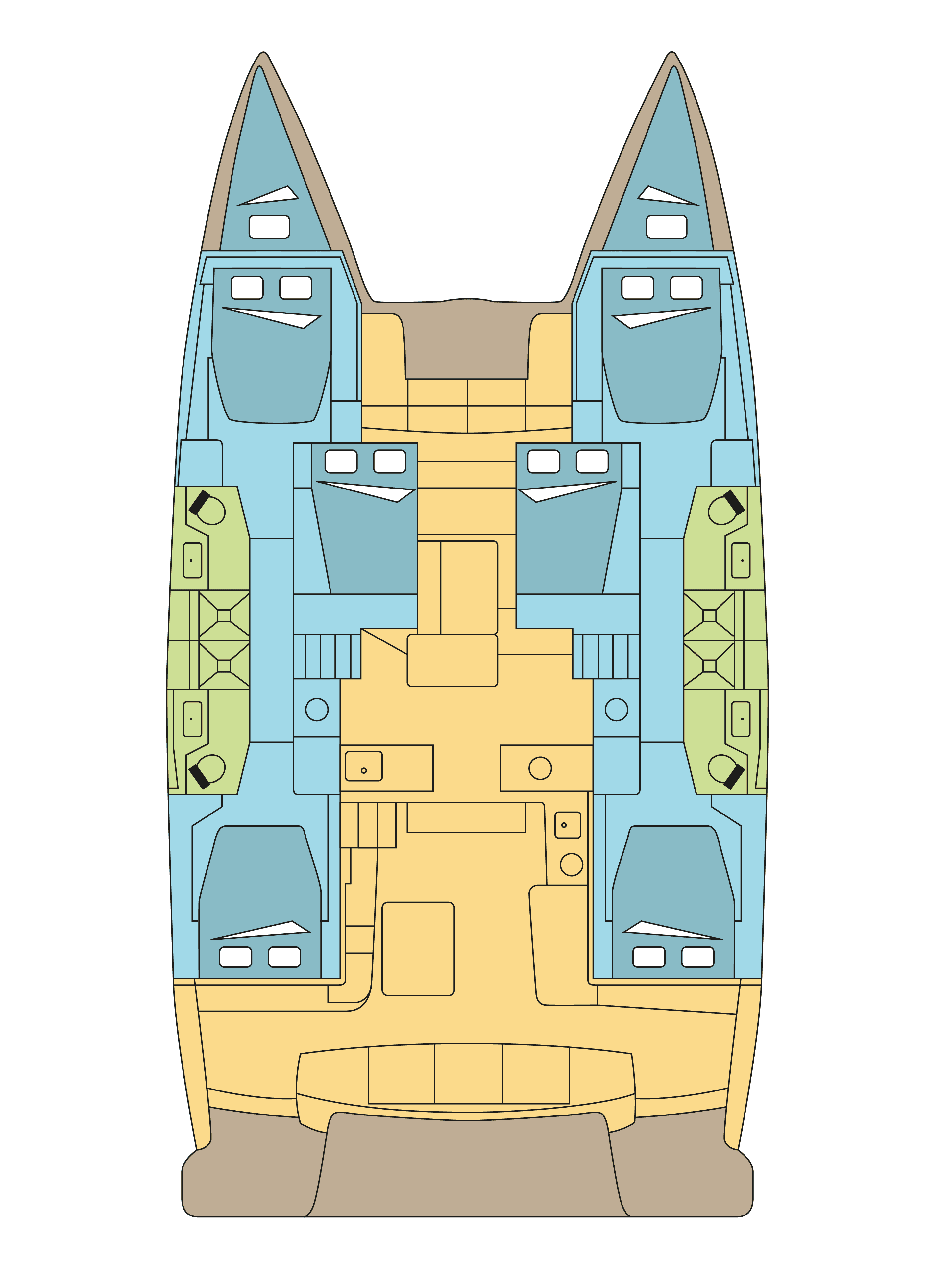 Lagoon 51 - 6 + 2 cab., picture 2