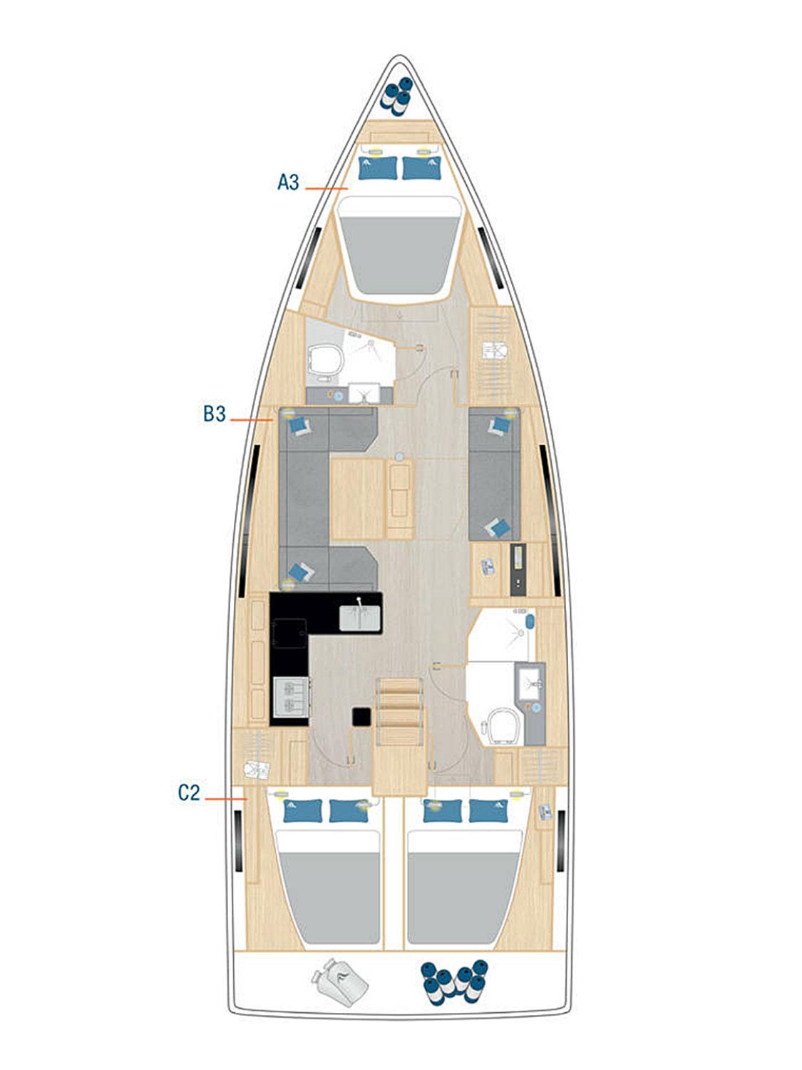 Hanse 410, picture 2