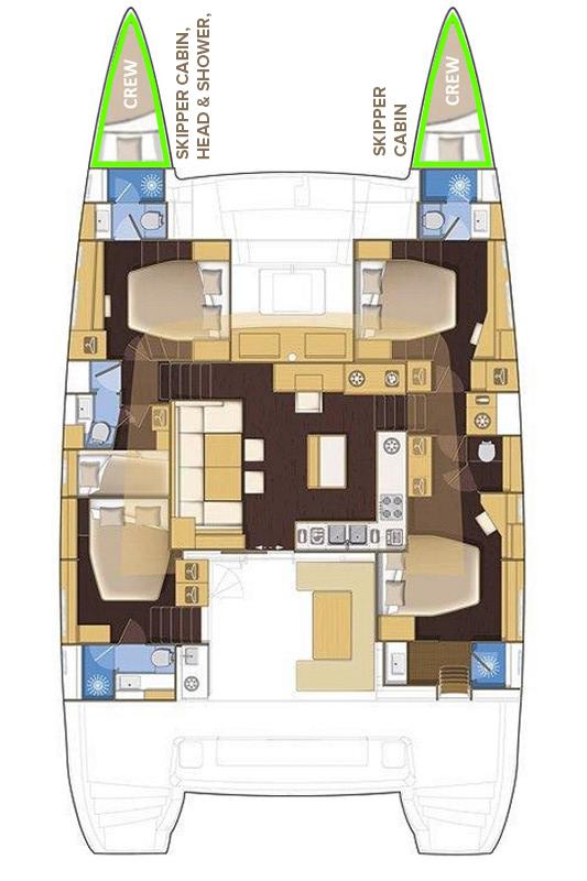 Lagoon 560 - 5 + 2 cab., picture 2