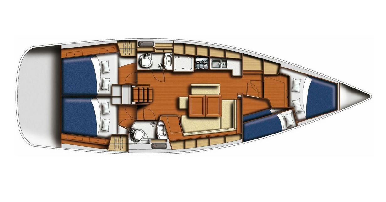 Oceanis 43, picture 3