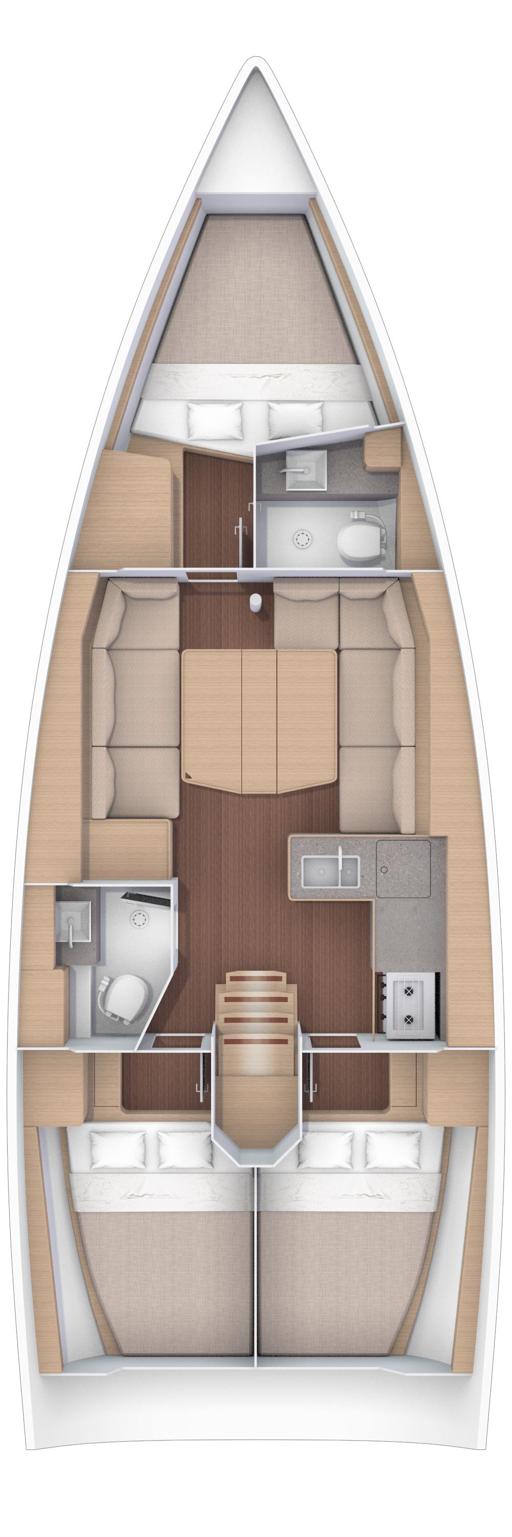 Dufour 390, picture 2