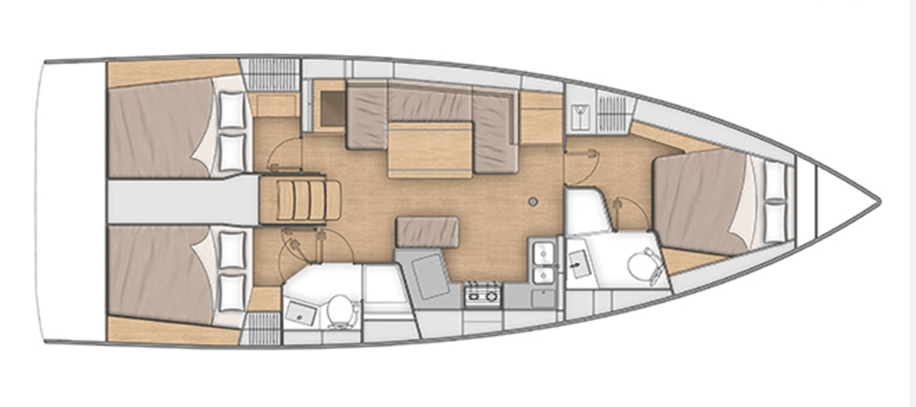 Oceanis 40.1 - 3 cab., picture 9
