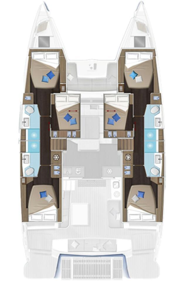 Lagoon 51 - 6 + 2 cab., picture 3