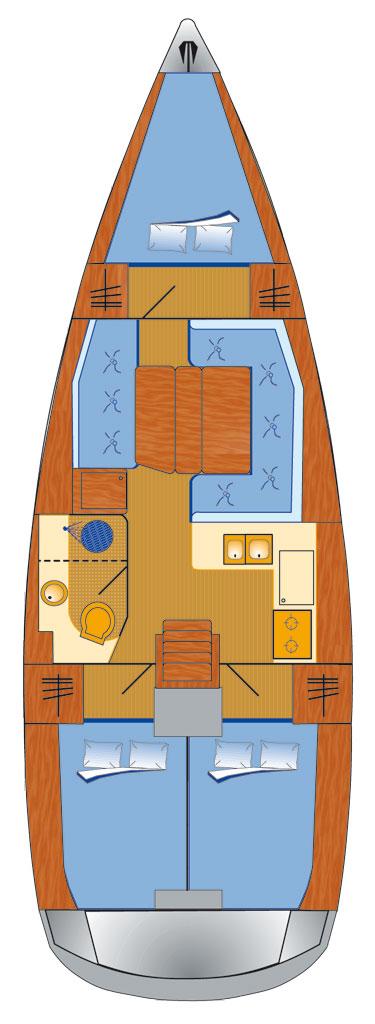 Sun Odyssey 389, picture 2