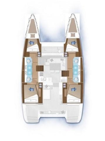 Lagoon 40 - 4 + 2 cab, picture 2