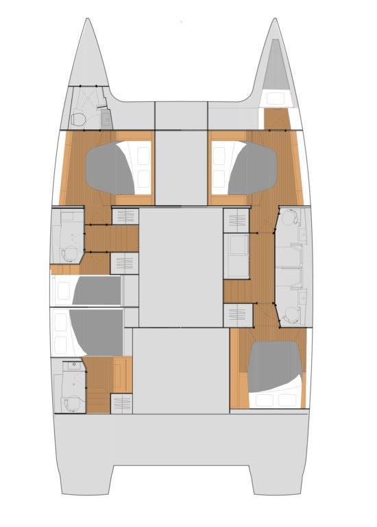 Fountaine Pajot Tanna 47 - 5 cab., picture 2