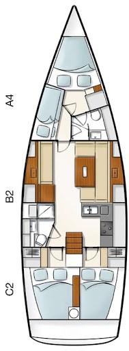 Hanse 430 E, picture 2