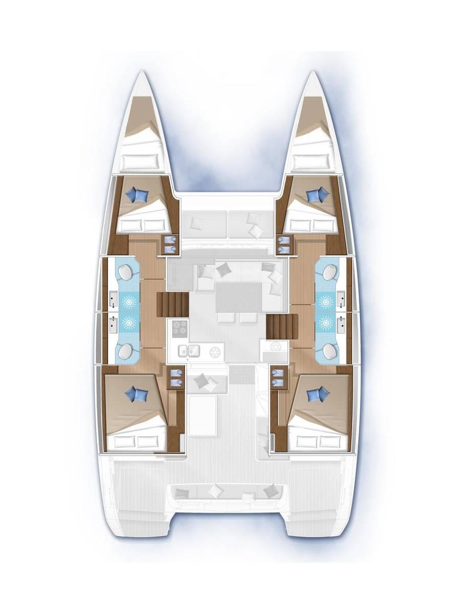 Lagoon 40 - 4 + 2 cab, picture 3