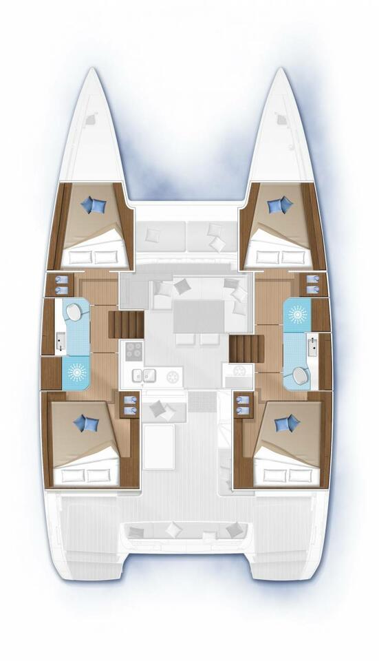 Lagoon 40 - 4 + 2 cab - Coconut, picture 2