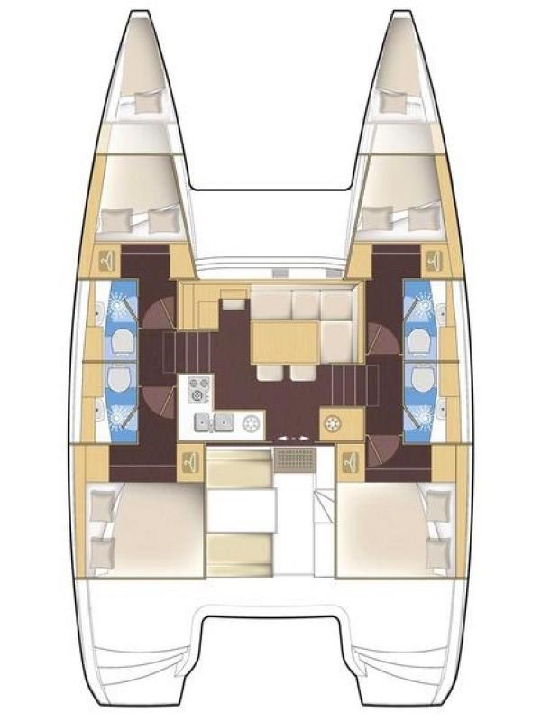 Lagoon 40 - 4 + 2 cab, picture 2