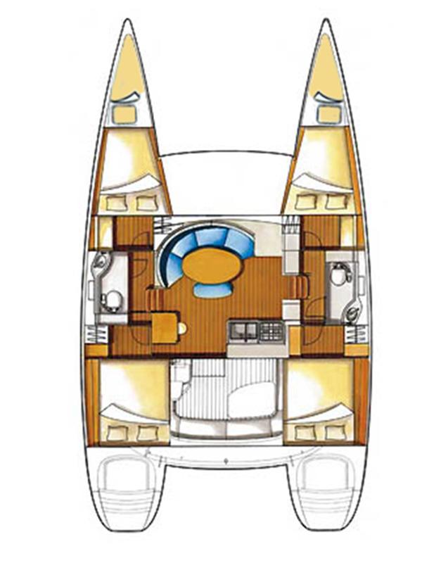 Lagoon 380 - 4 + 2 cab., picture 2