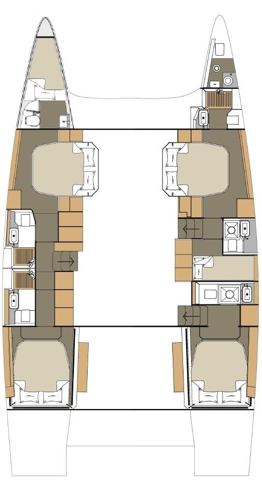 Dufour 48 Catamaran - 5 + 1 cab., picture 2