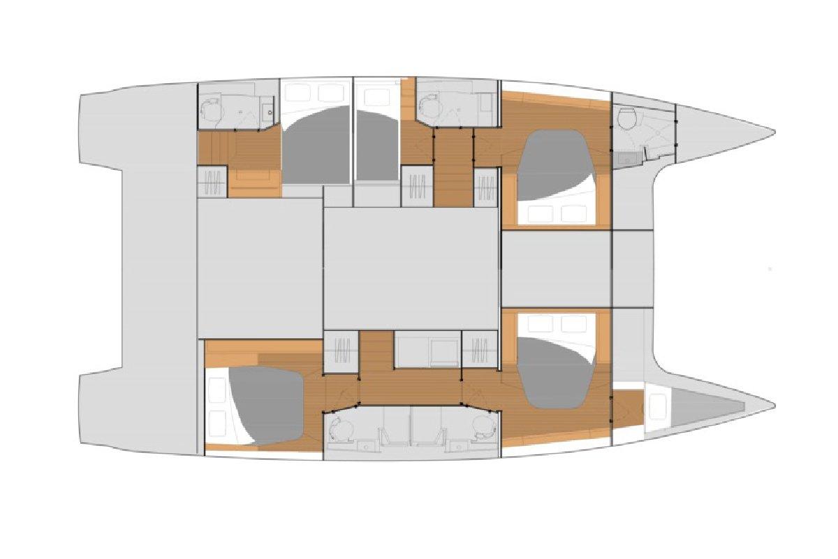 Fountaine Pajot Tanna 47 - 5 + 1 cab., picture 2