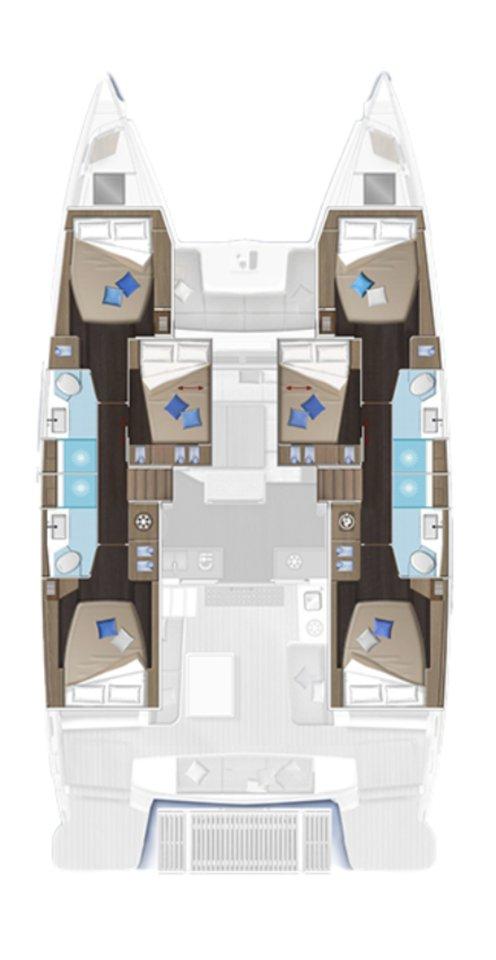 Lagoon 51 - 6 cab. - Arctic Dream, picture 2