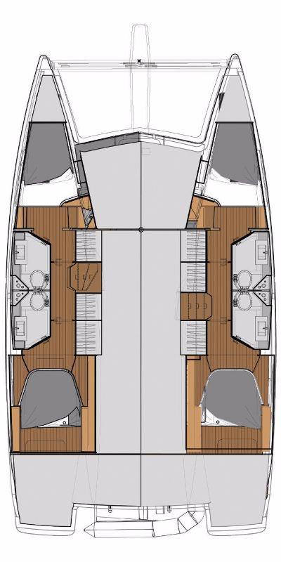 Fountaine Pajot Lucia 40 - 4 cab. - Tu Tamo 2, picture 2